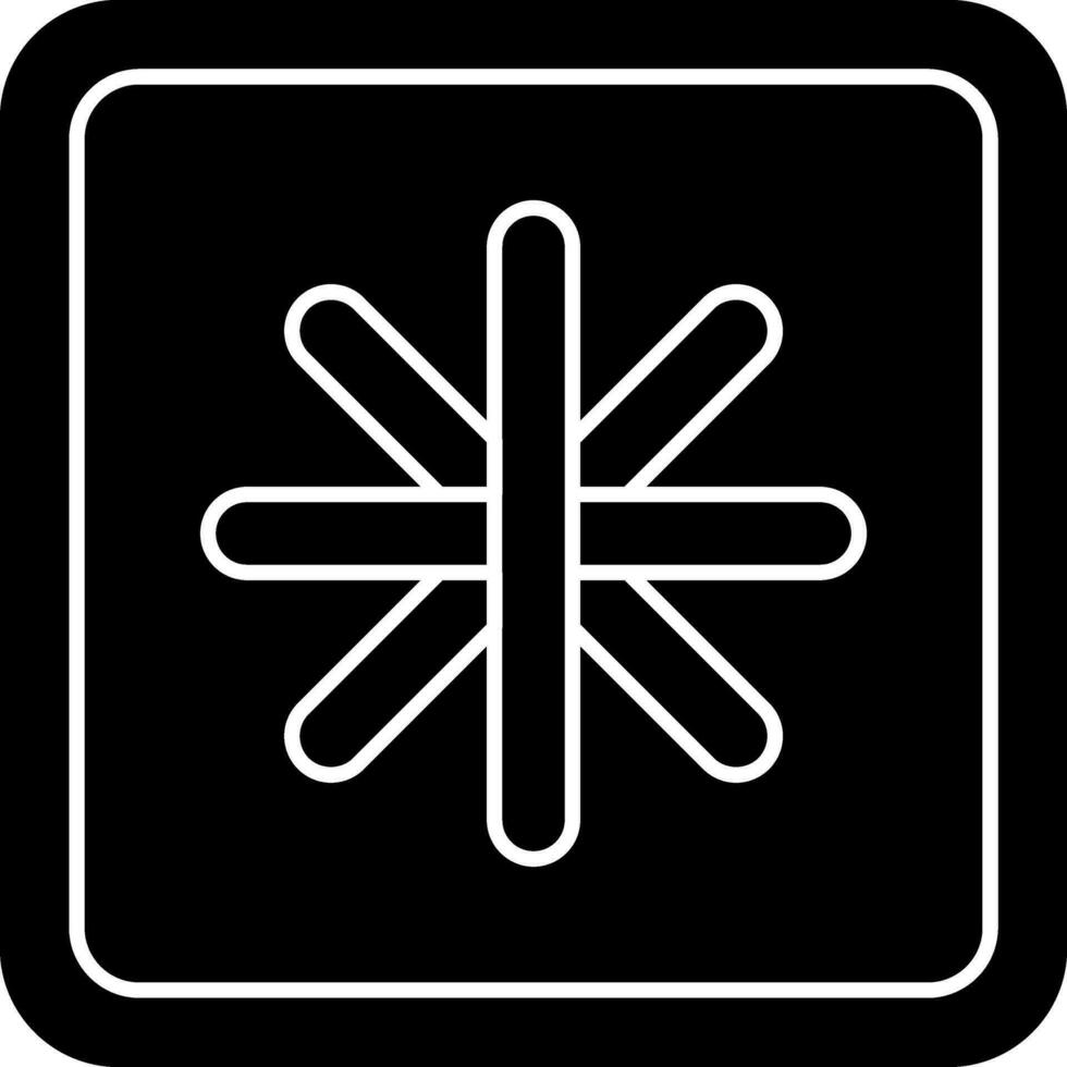 Asterisk Vector Icon Design