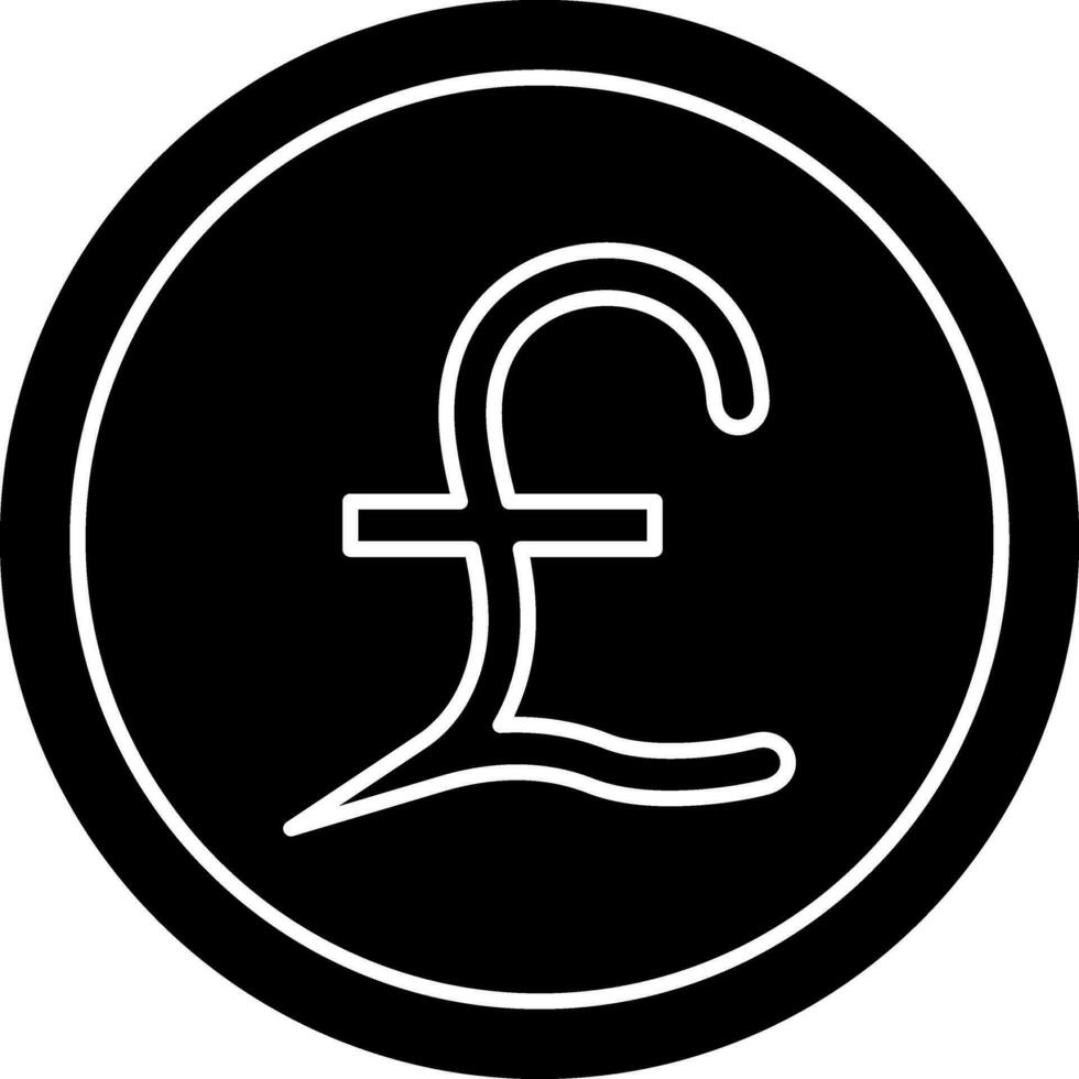 Pound Vector Icon Design