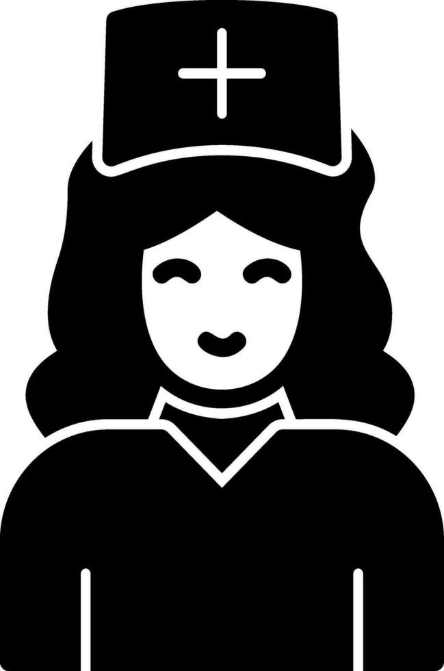 Nurse Vector Icon Design