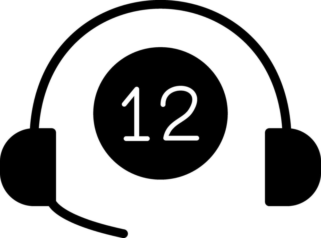 Helpline Vector Icon Design