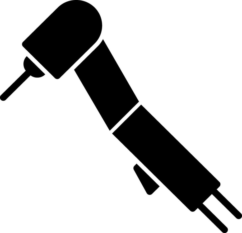 Dental drill Vector Icon Design