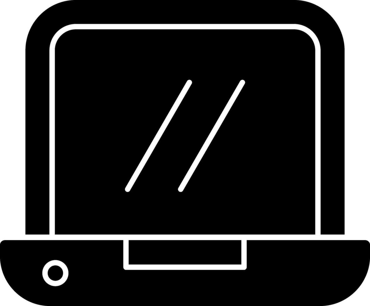 Laptop Vector Icon Design