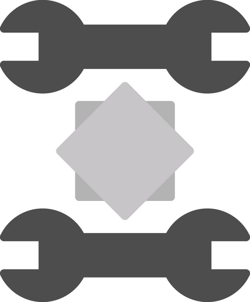 spanner Vector Icon Design