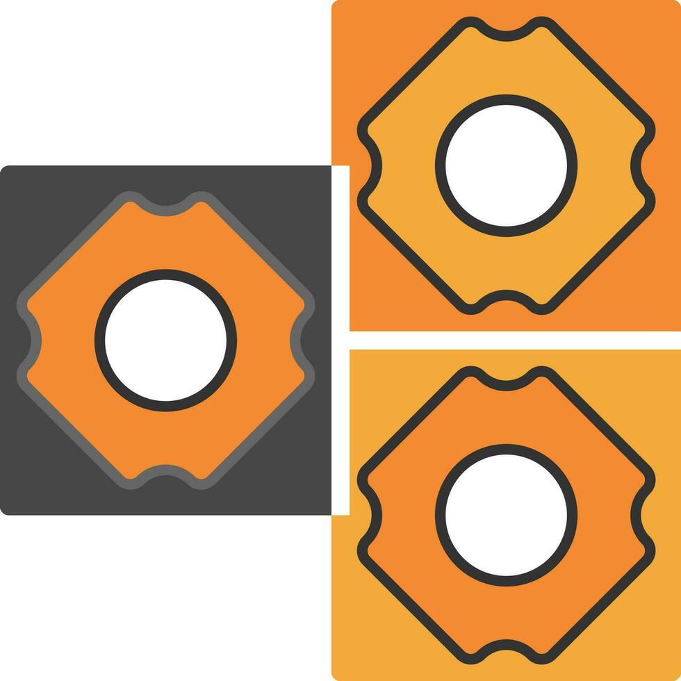 Tiles Vector Icon Design