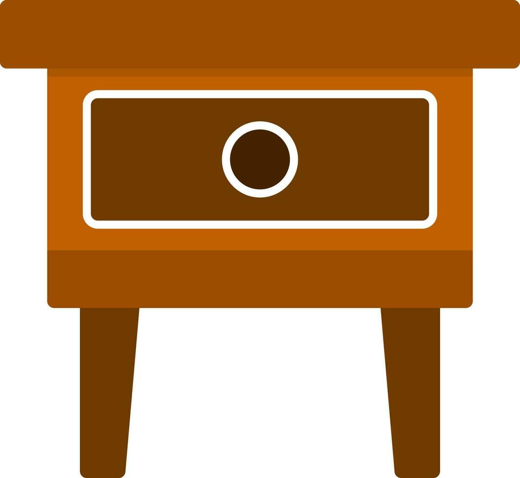 Night Stand Vector Icon Design