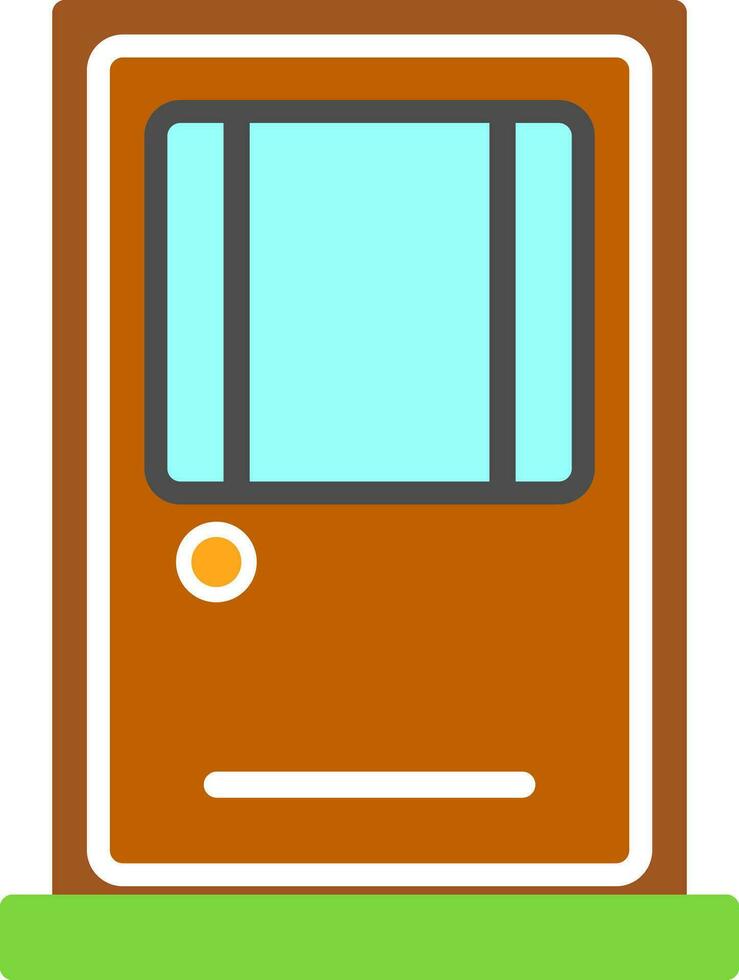 Door Vector Icon Design