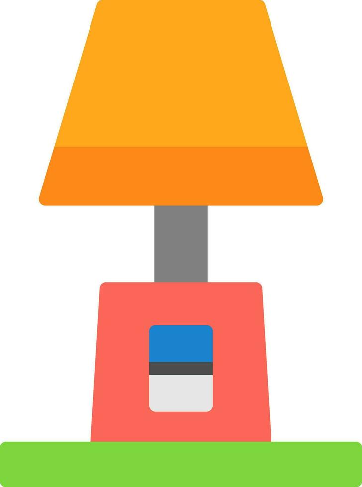 Lamp Vector Icon Design