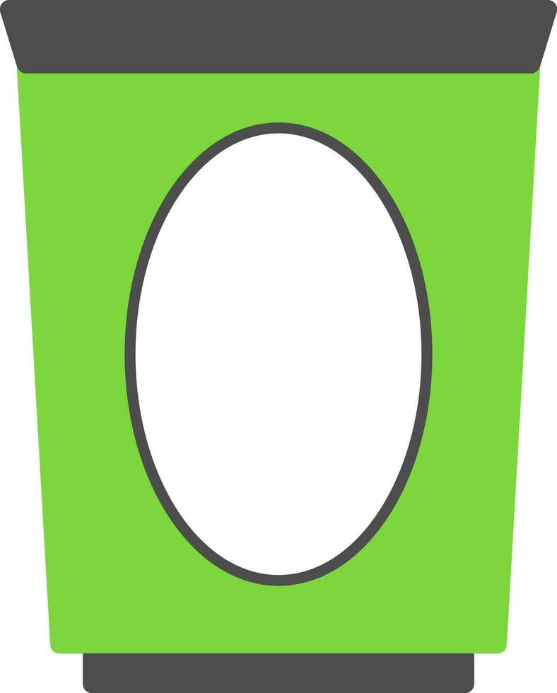 Dustbin Vector Icon Design