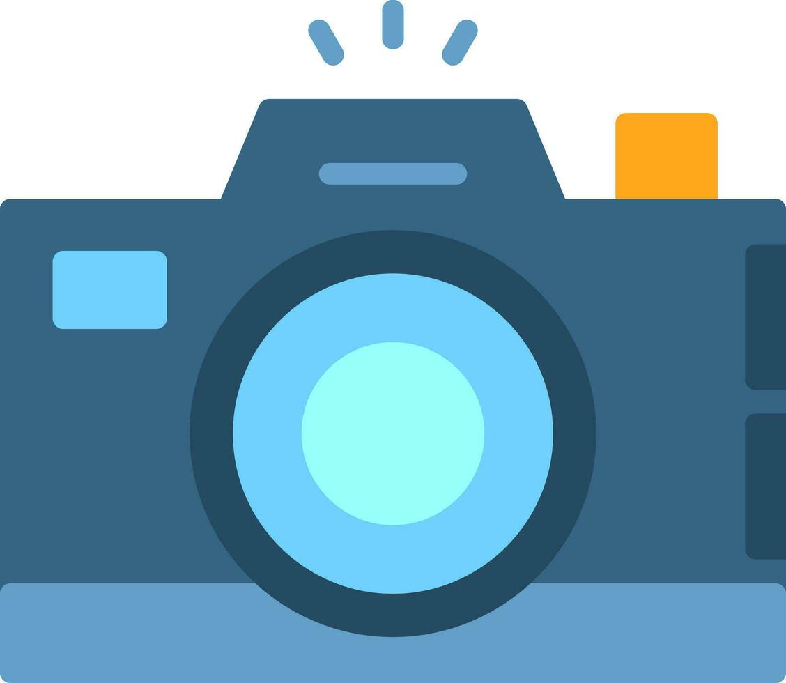 Digital camera Vector Icon Design
