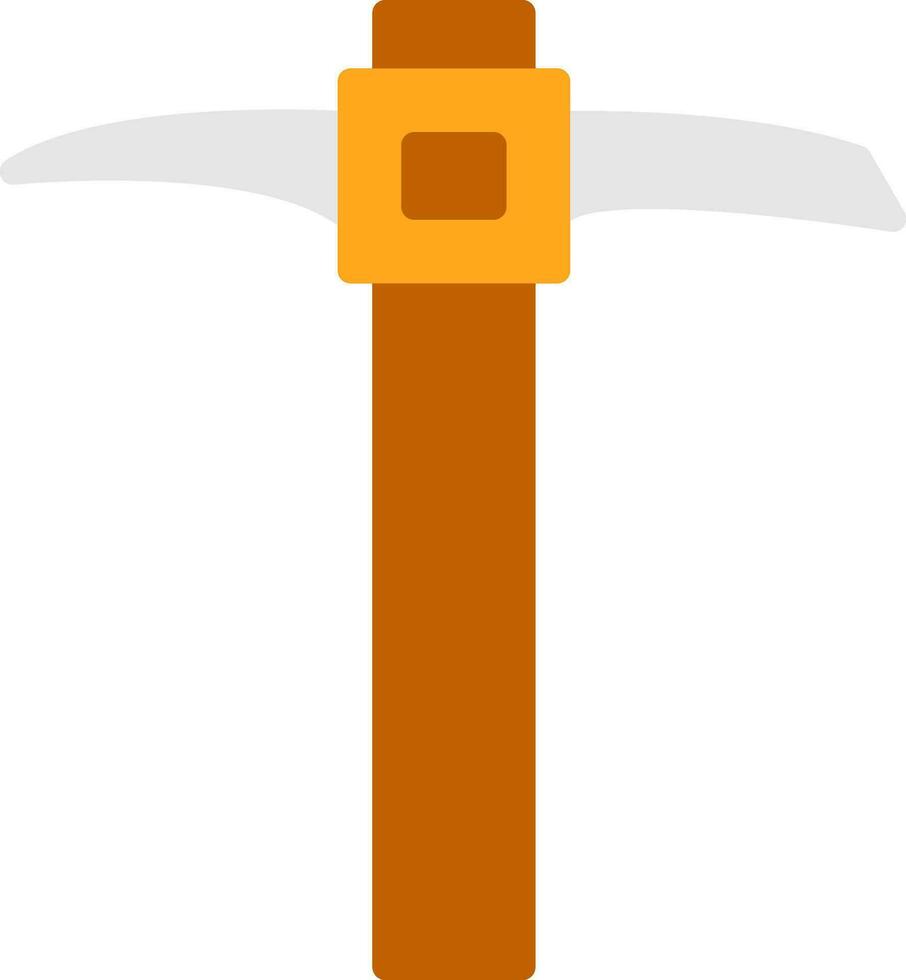 Pickaxe Vector Icon Design