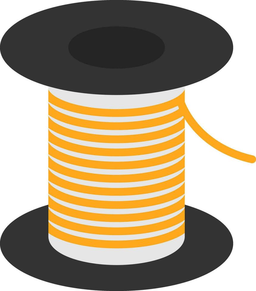 Wire roll Vector Icon Design