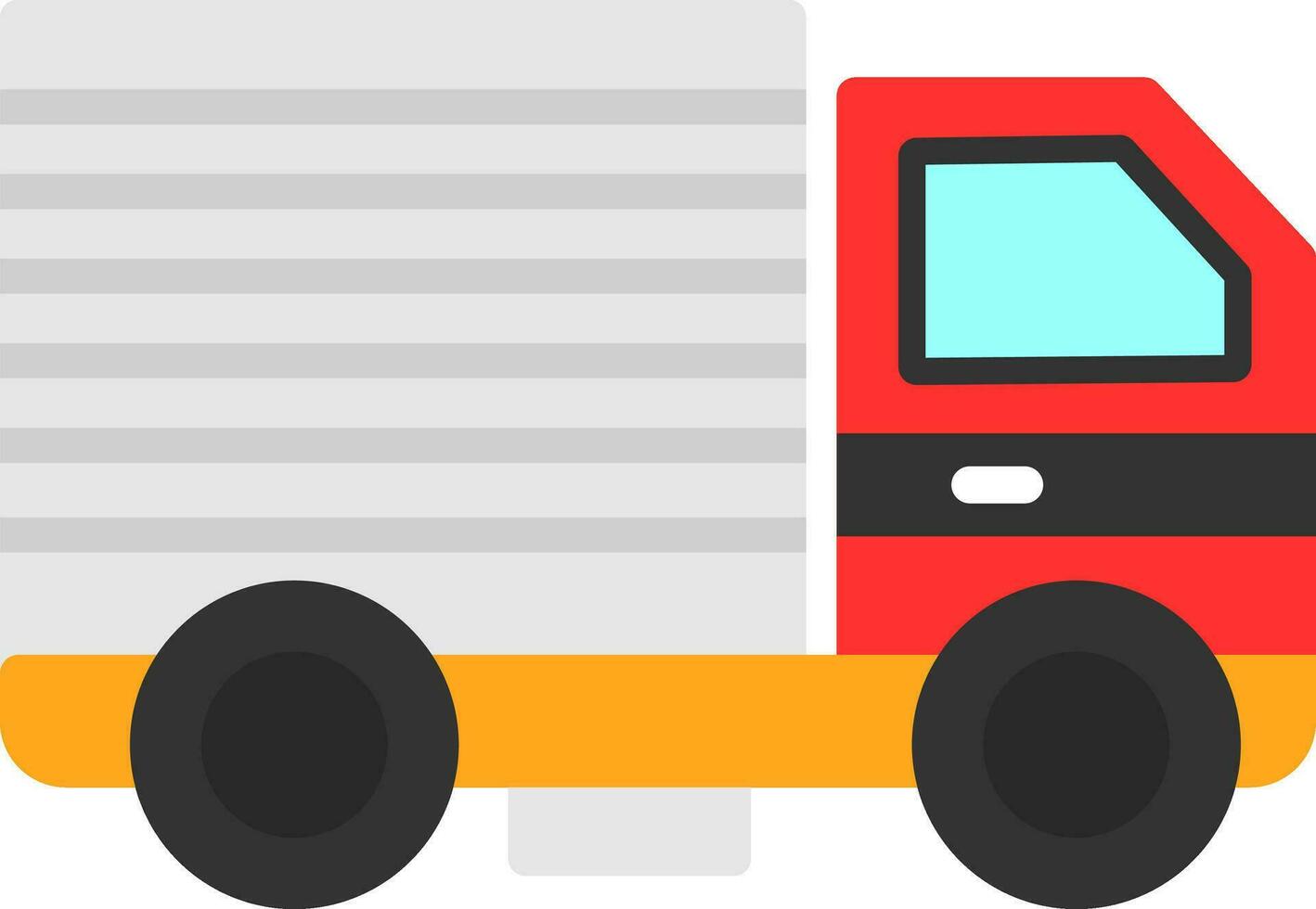 Truck Vector Icon Design