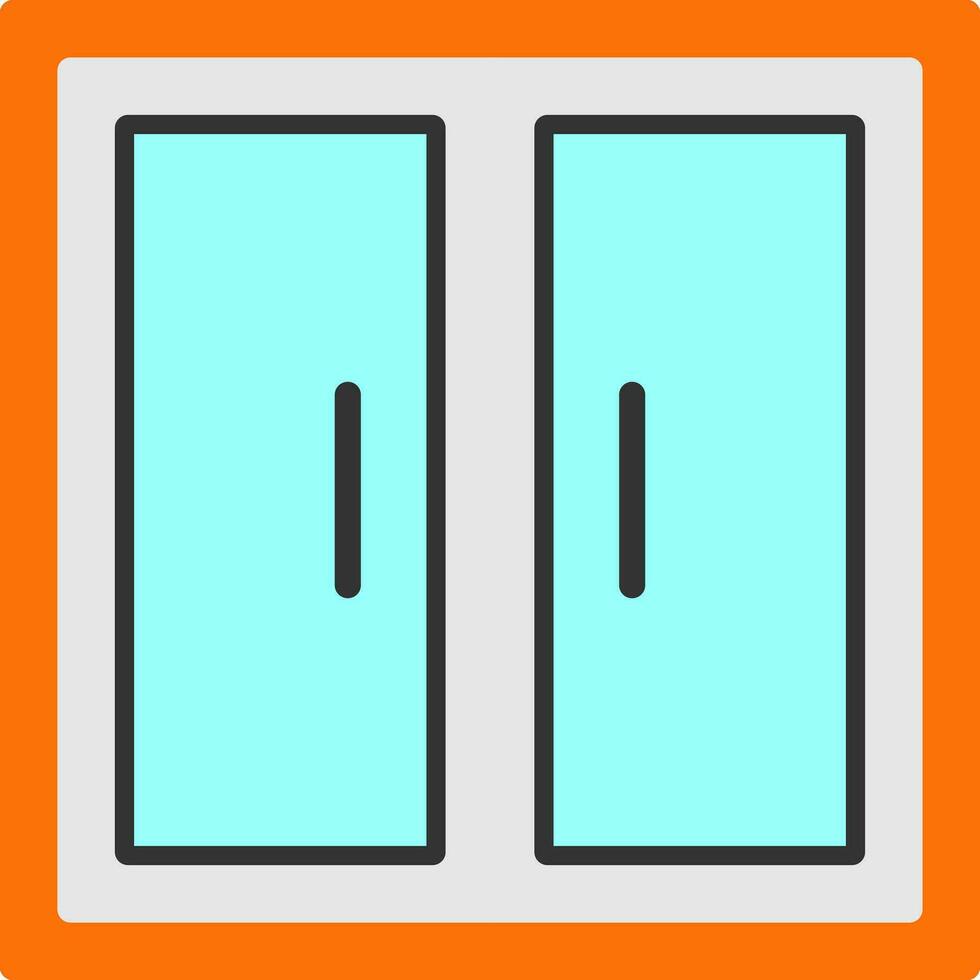 Window Vector Icon Design