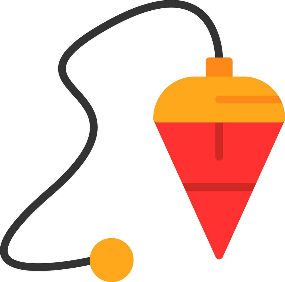 Plumb bob Vector Icon Design