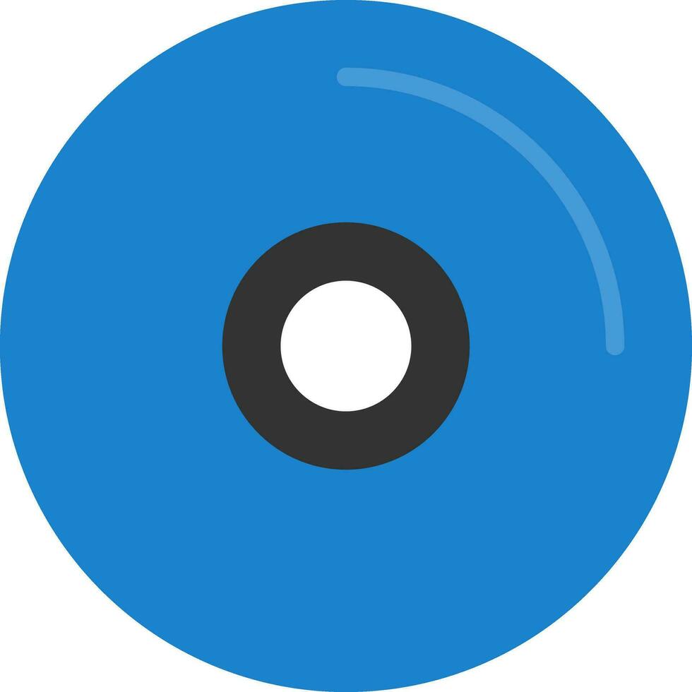 diseño de icono de vector de disco compacto