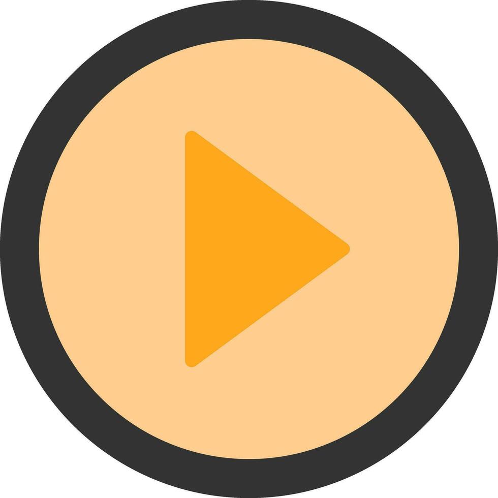 Play Button Vector Icon Design