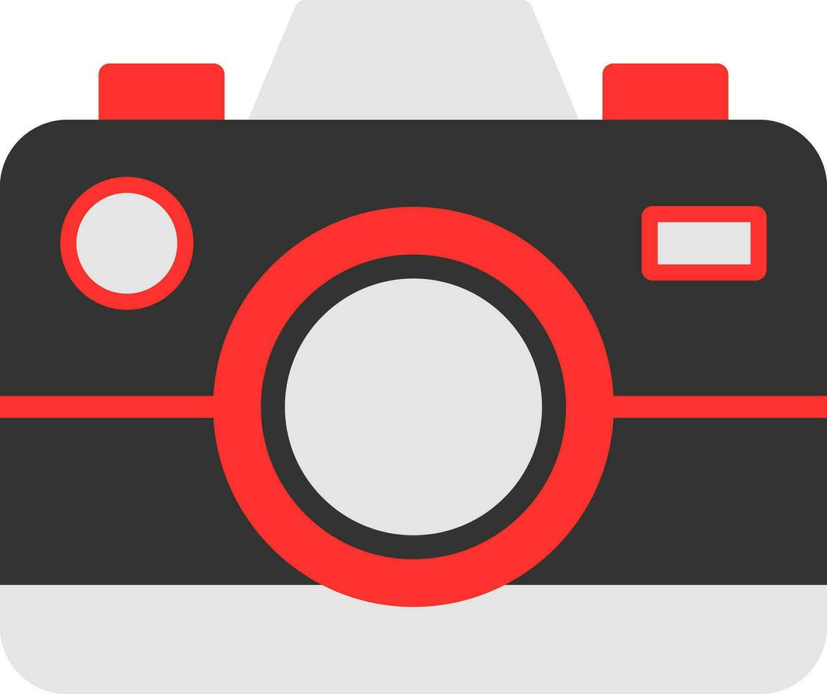Photo Camera Vector Icon Design