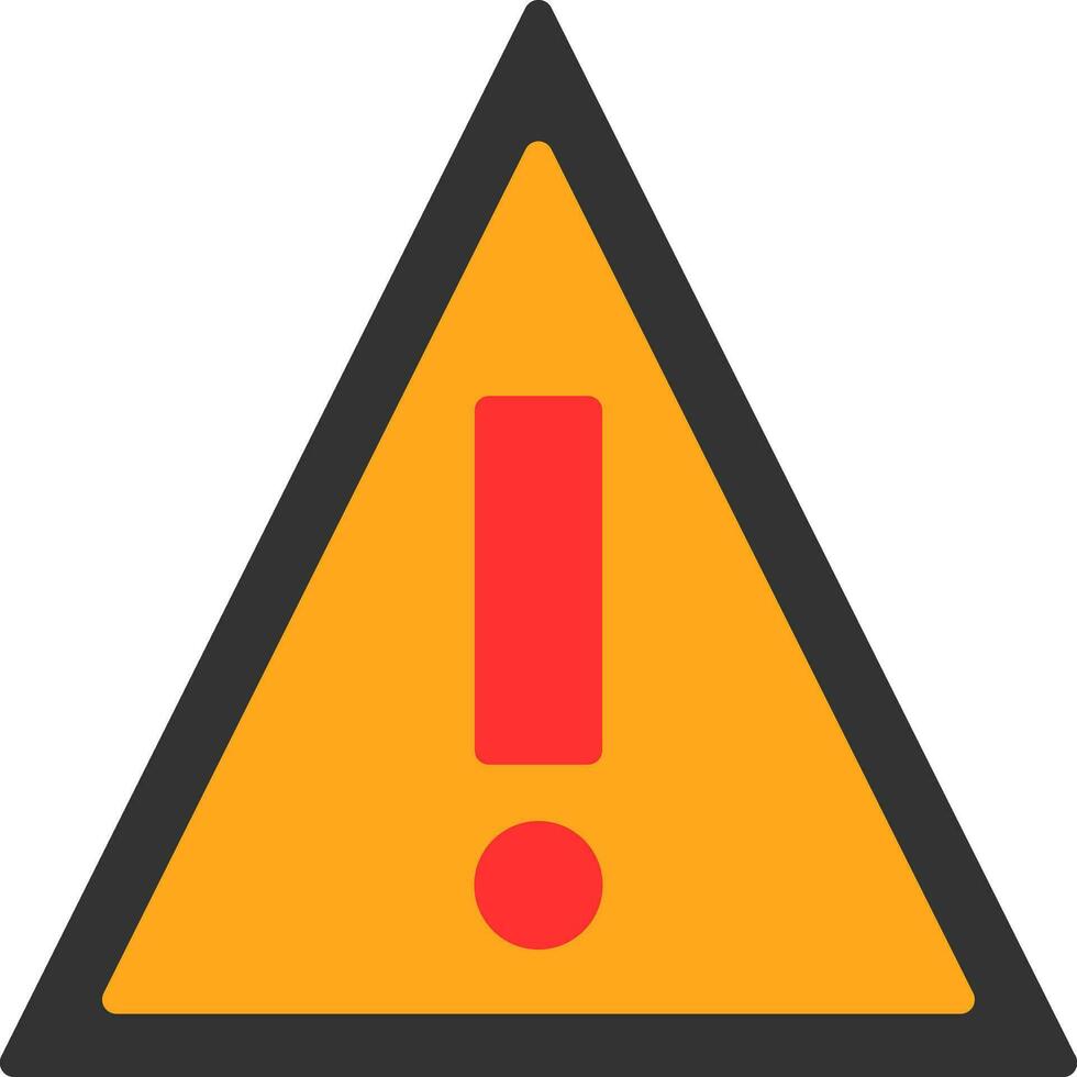 Warning Vector Icon Design