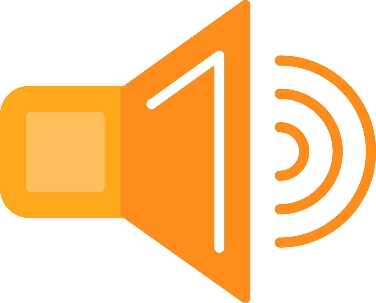 Speaker Vector Icon Design