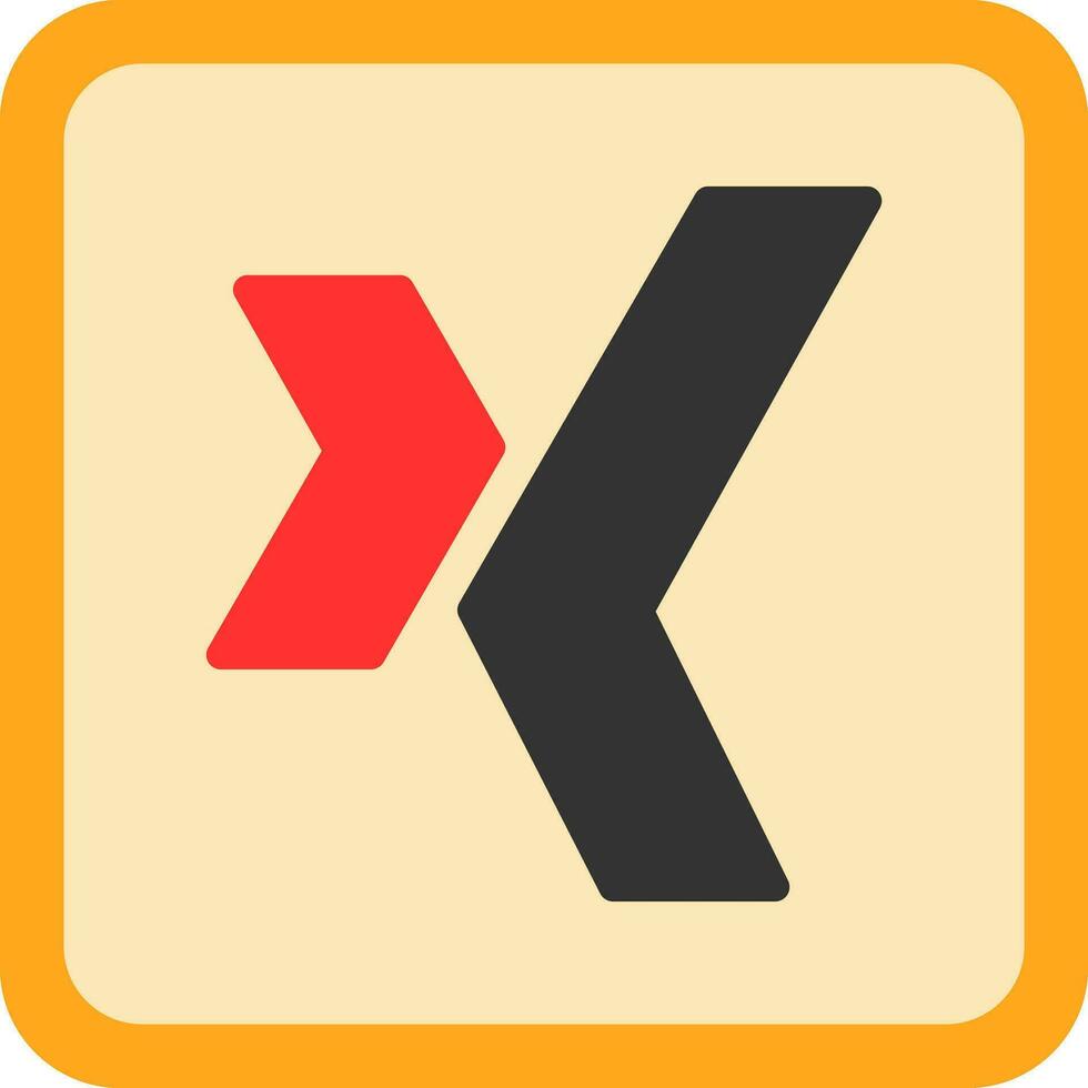 xing logo vector icono diseño