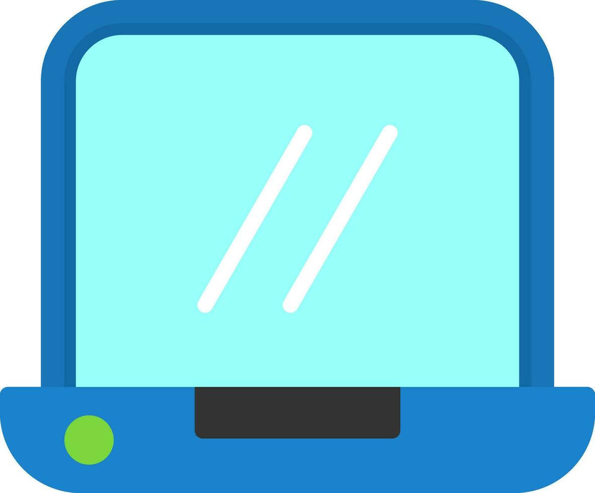Laptop Vector Icon Design