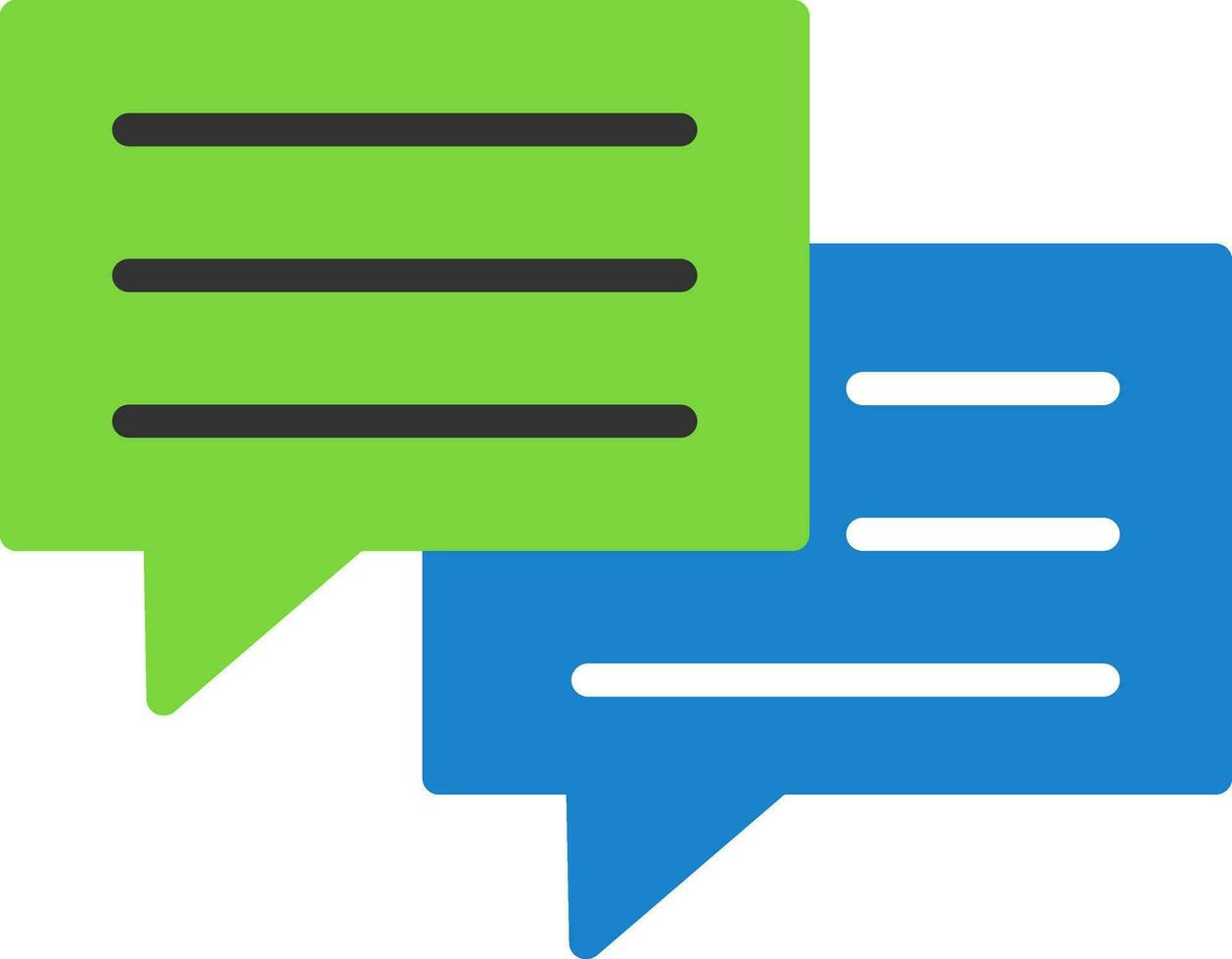 Speech bubble Vector Icon Design
