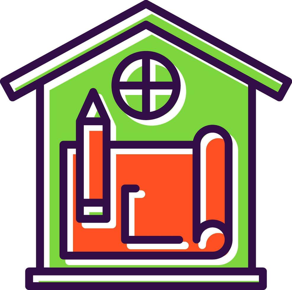 House Design Vector Icon Design