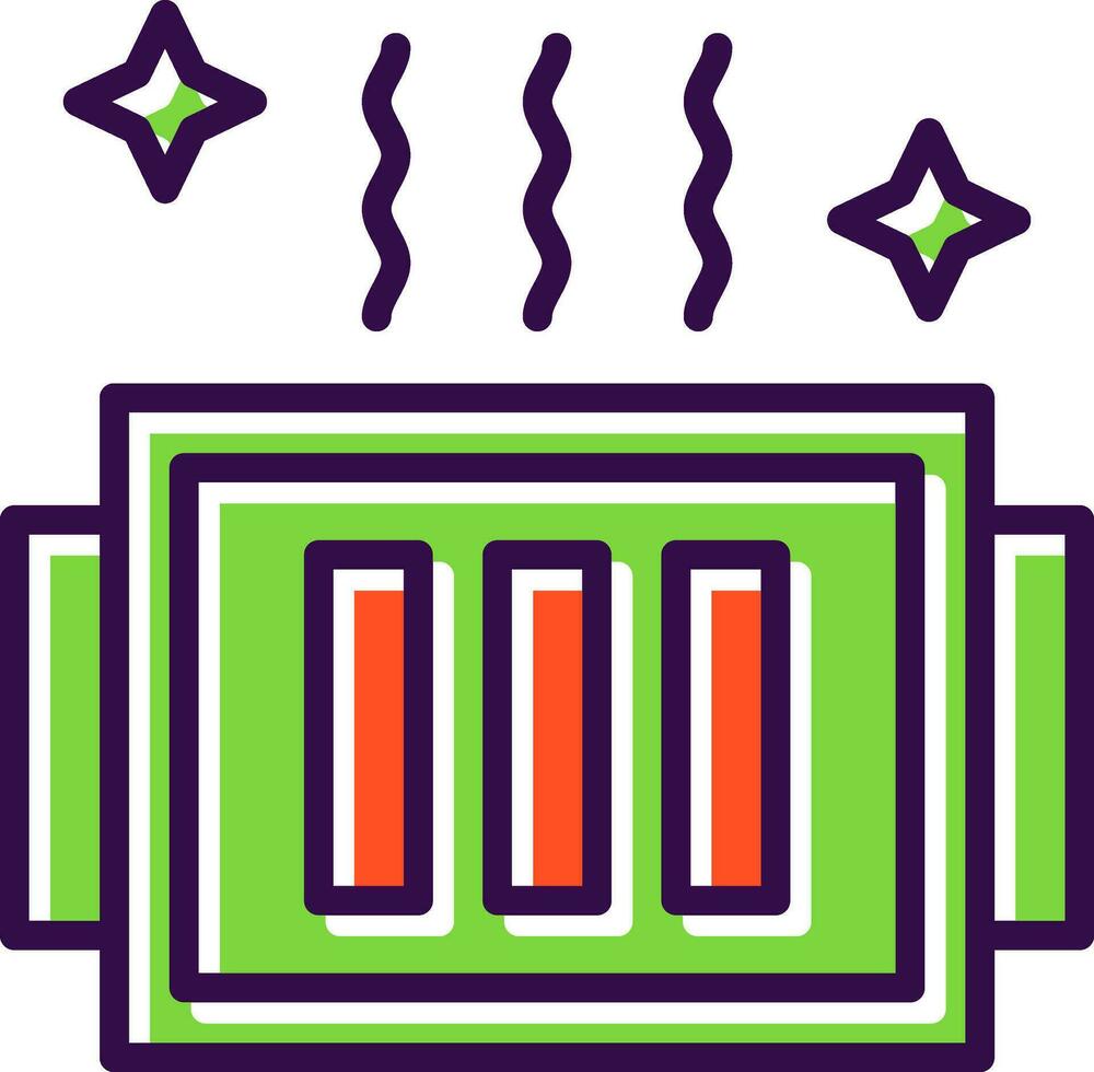 Radiator Vector Icon Design