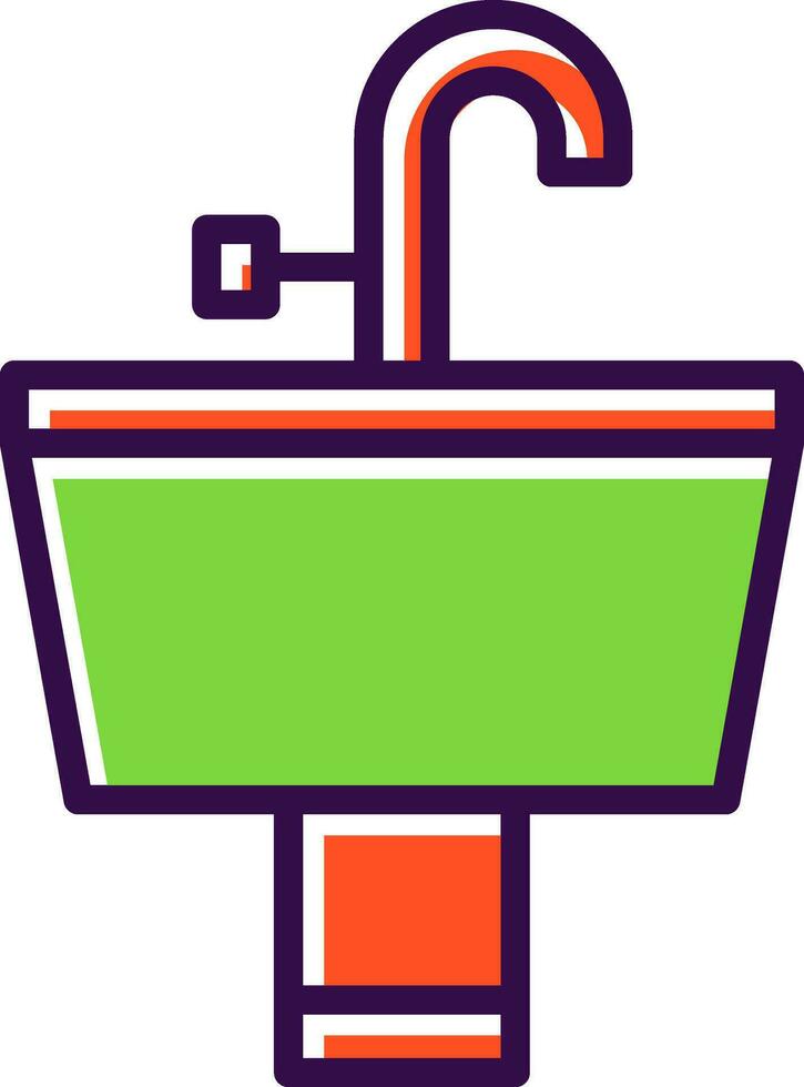 Sink Vector Icon Design