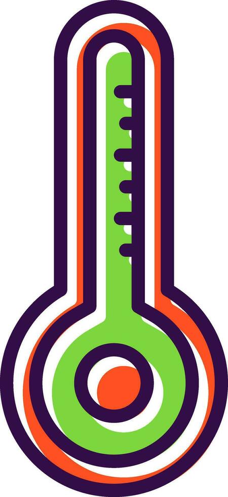 Thermometer Vector Icon Design