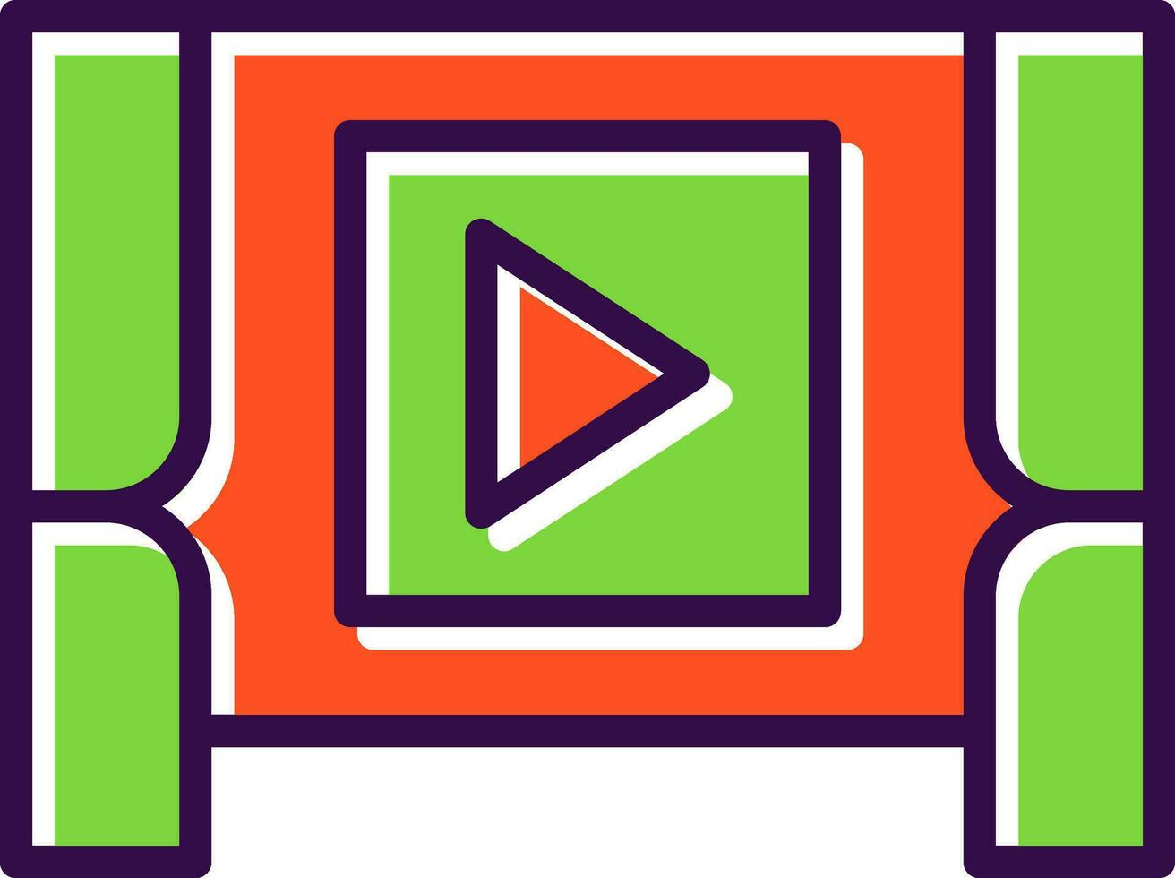Screen Vector Icon Design