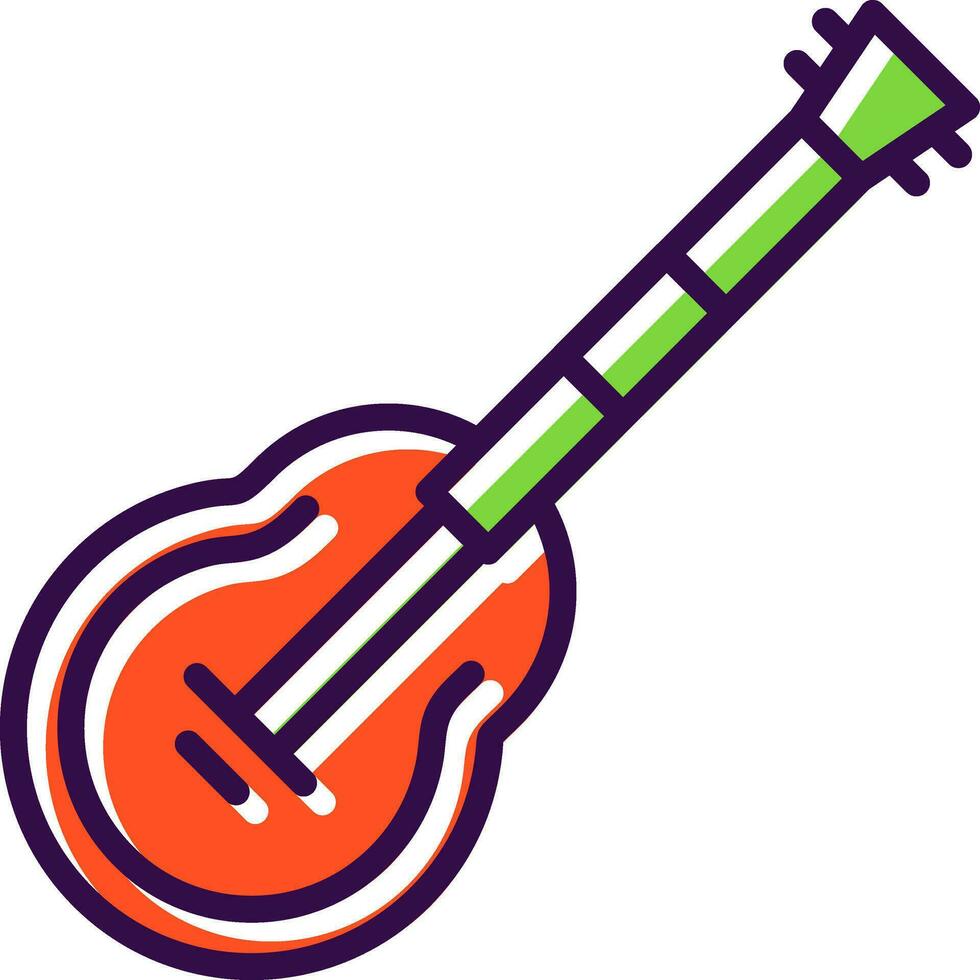 Guitar Vector Icon Design