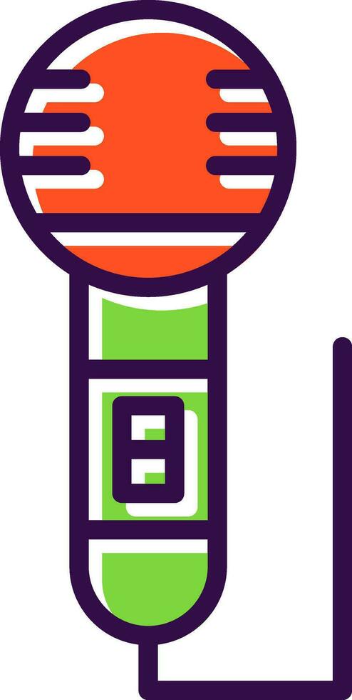 Mic Vector Icon Design