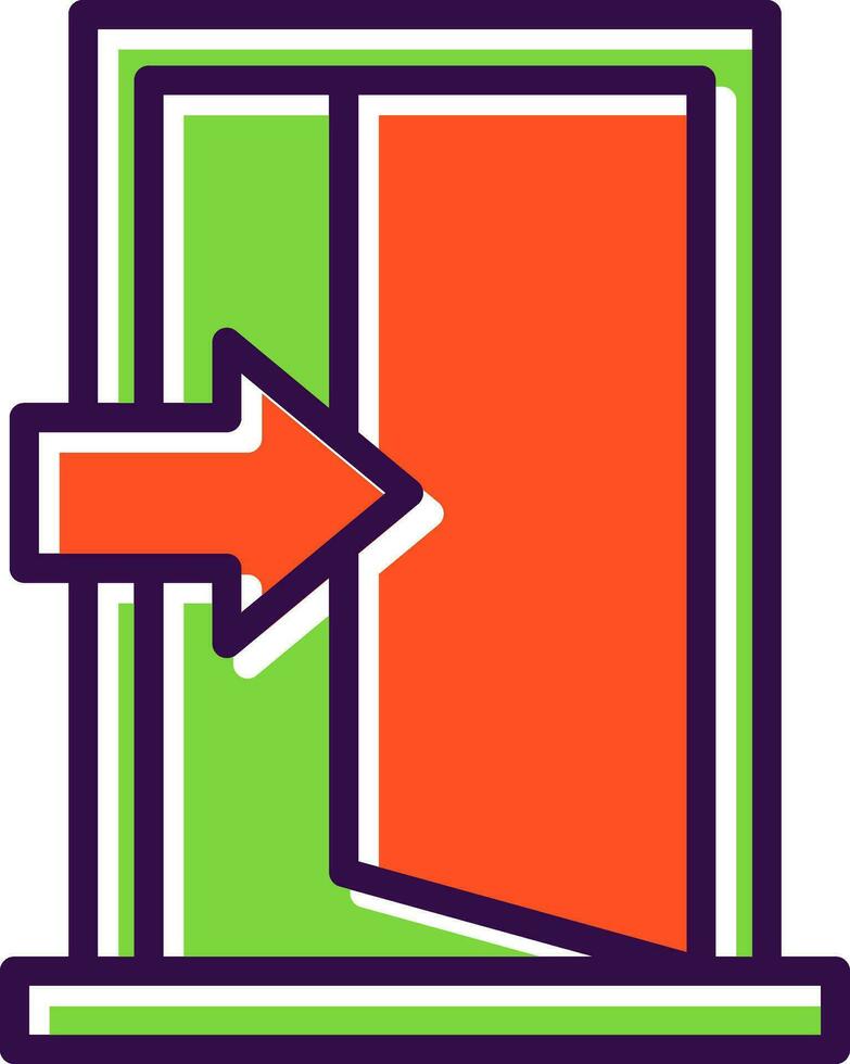 Entrance Vector Icon Design