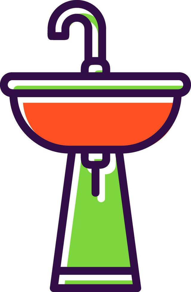 Sink Vector Icon Design