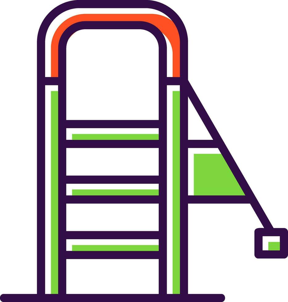 Ladder Vector Icon Design