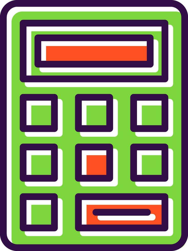 Calculator Vector Icon Design