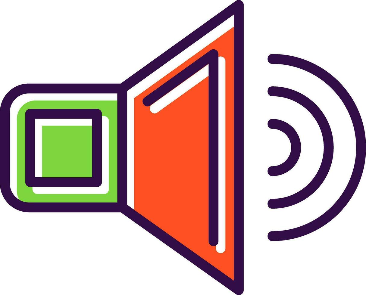 Speaker Vector Icon Design