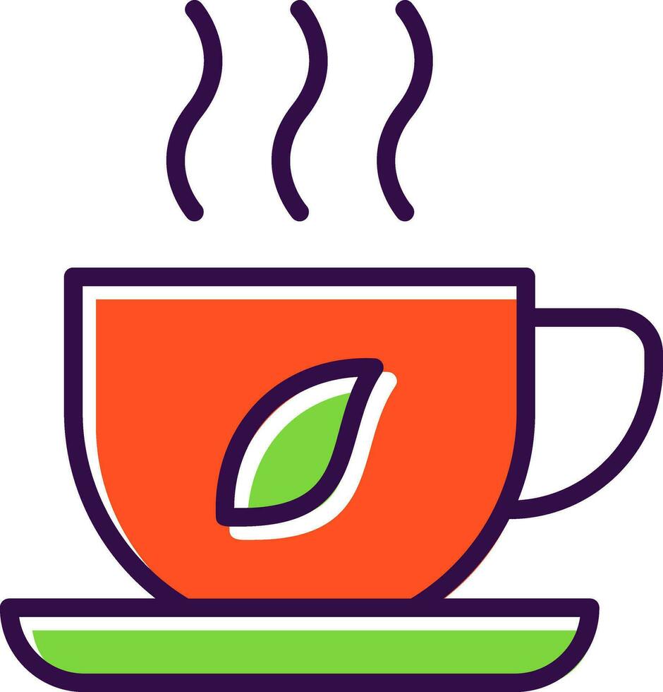 Coffee Cup Vector Icon Design