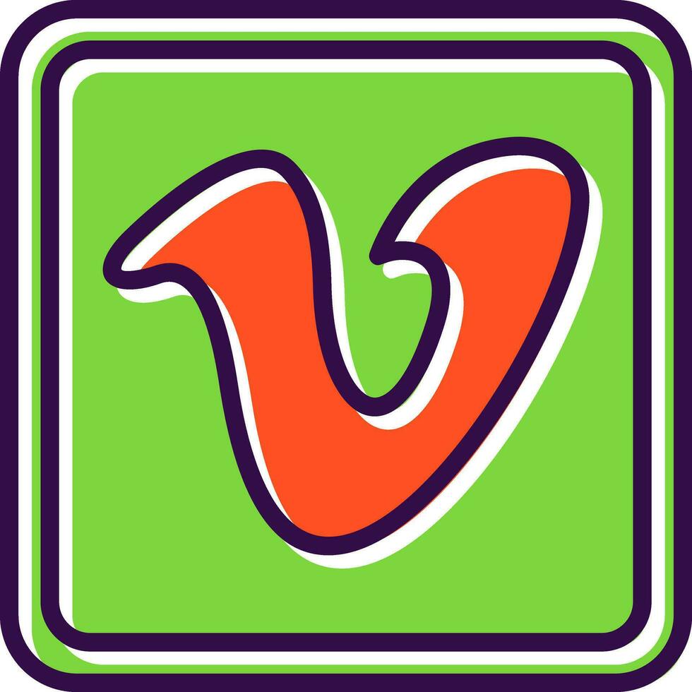 Vimeo Square Logo Vector Icon Design