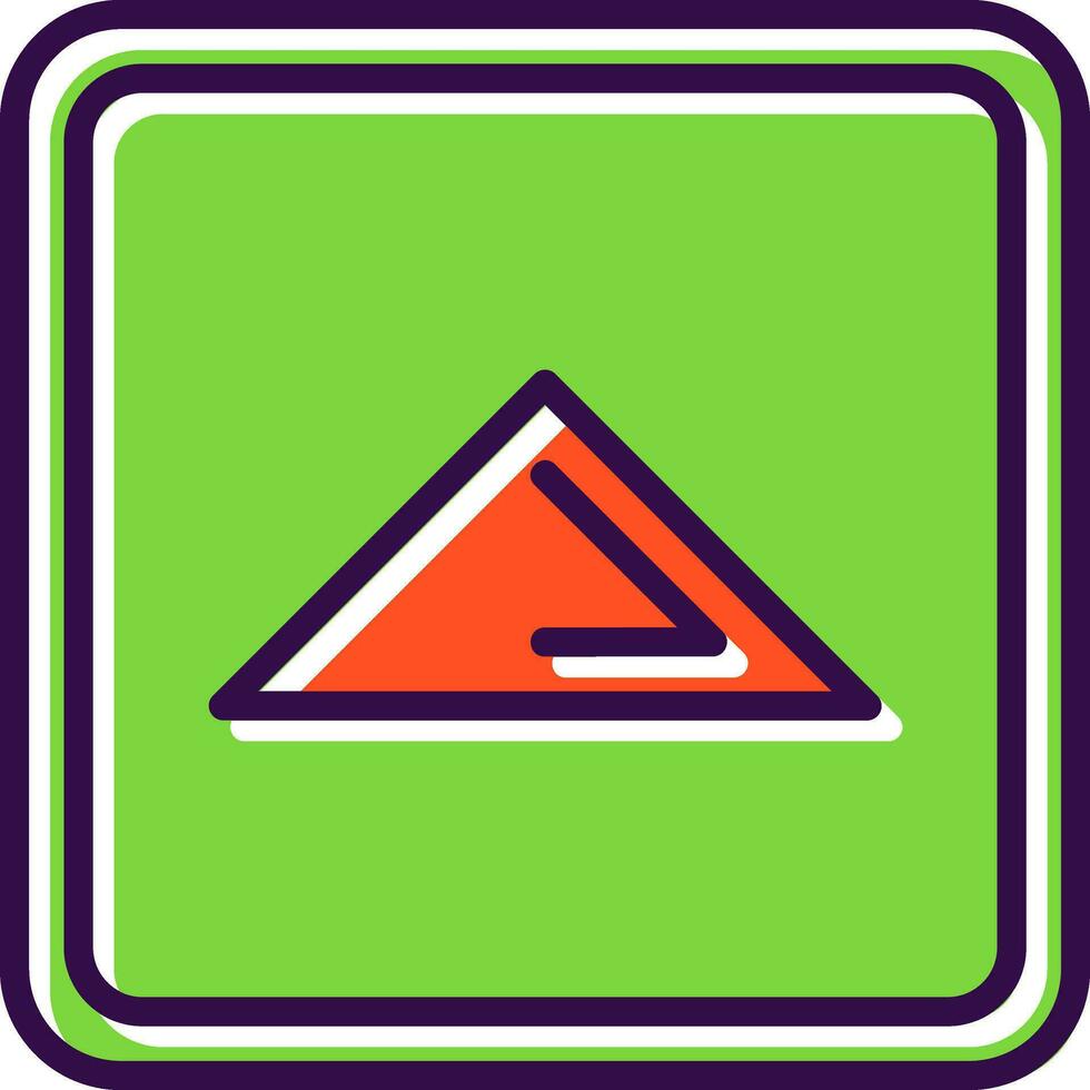 Caret Arrow Up Vector Icon Design