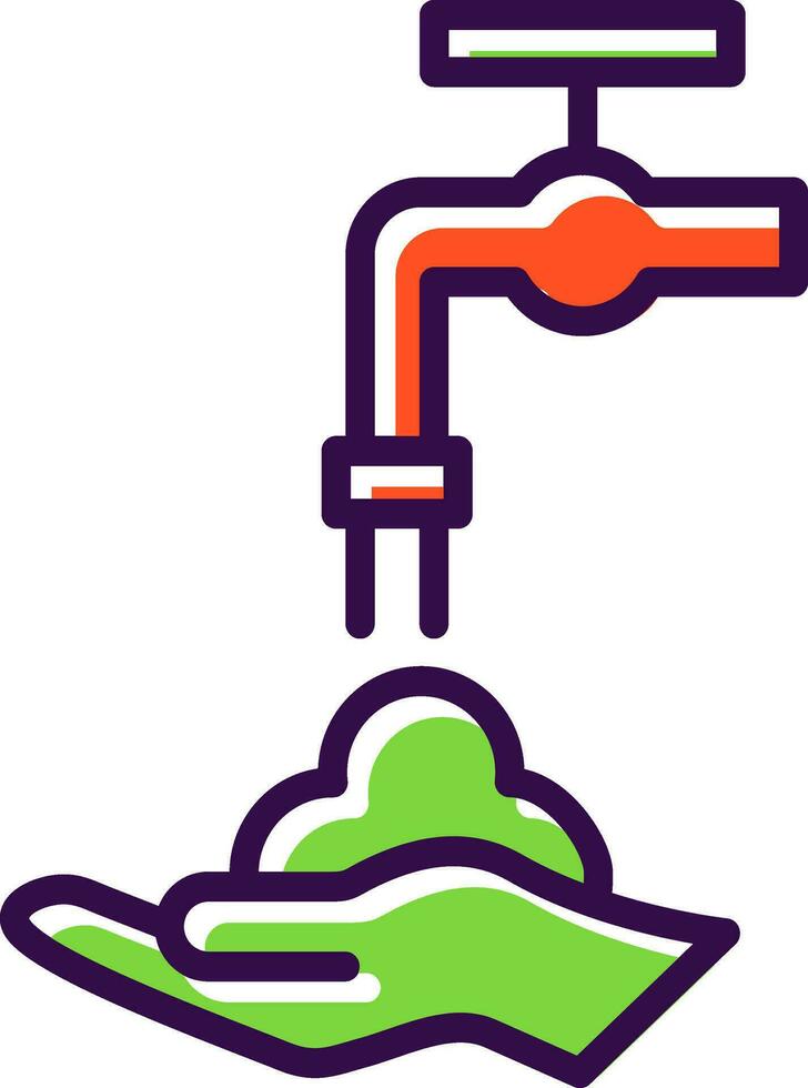 Hand wash Vector Icon Design