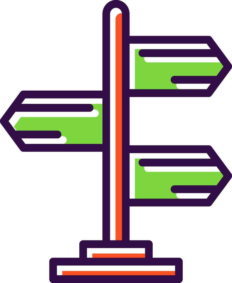 Signpost Vector Icon Design 25967164 Vector Art at Vecteezy