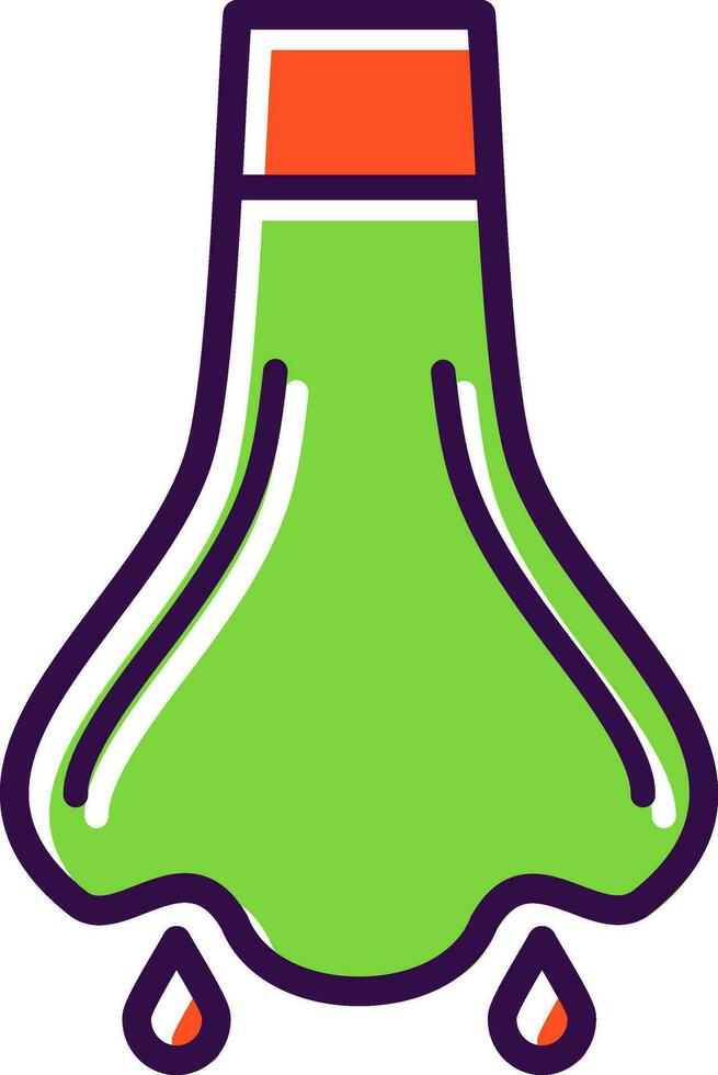 Nose Vector Icon Design