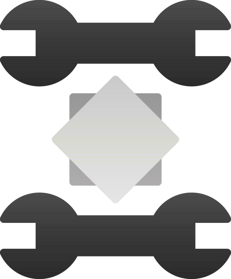 spanner Vector Icon Design
