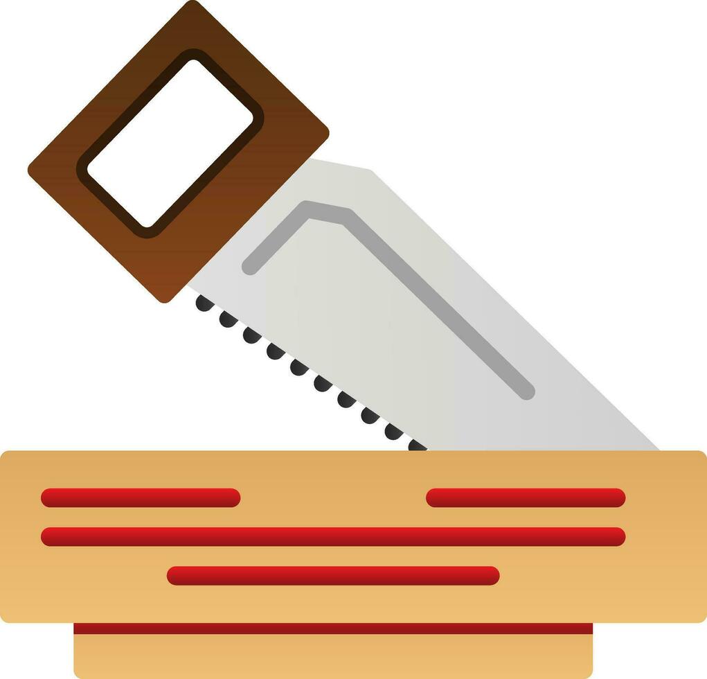 Wood Cuttor Vector Icon Design