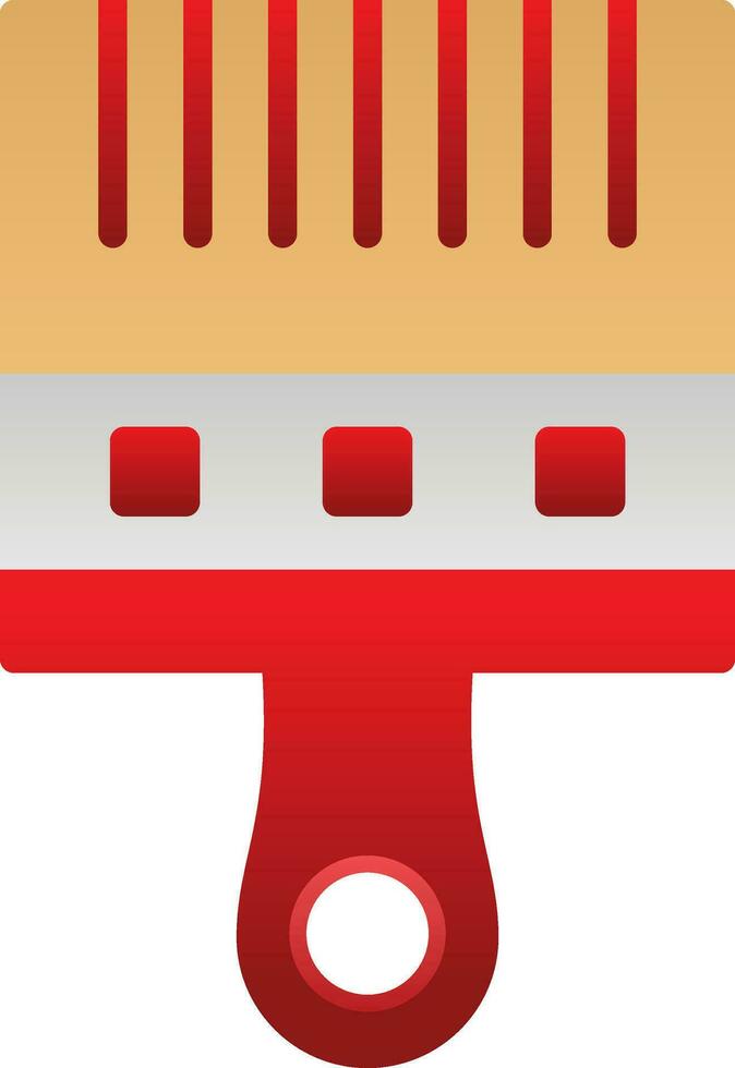 Paint Brush Vector Icon Design