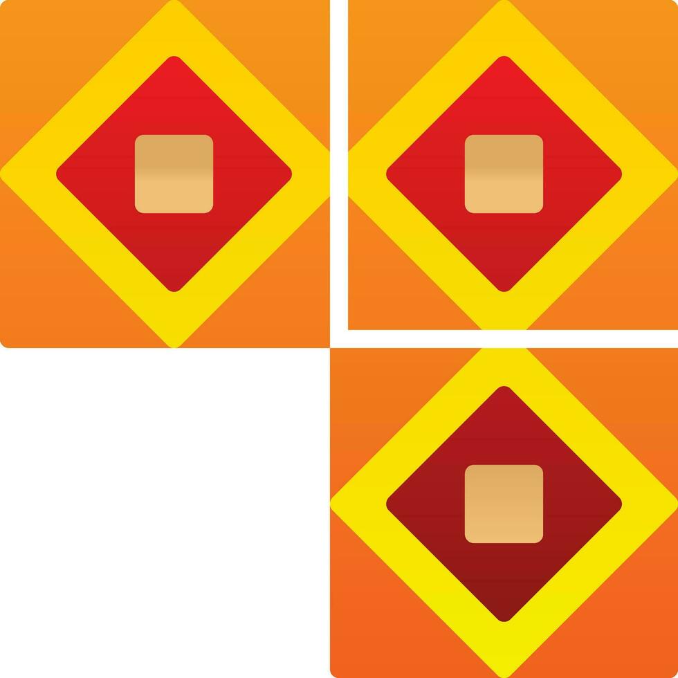Tile Vector Icon Design