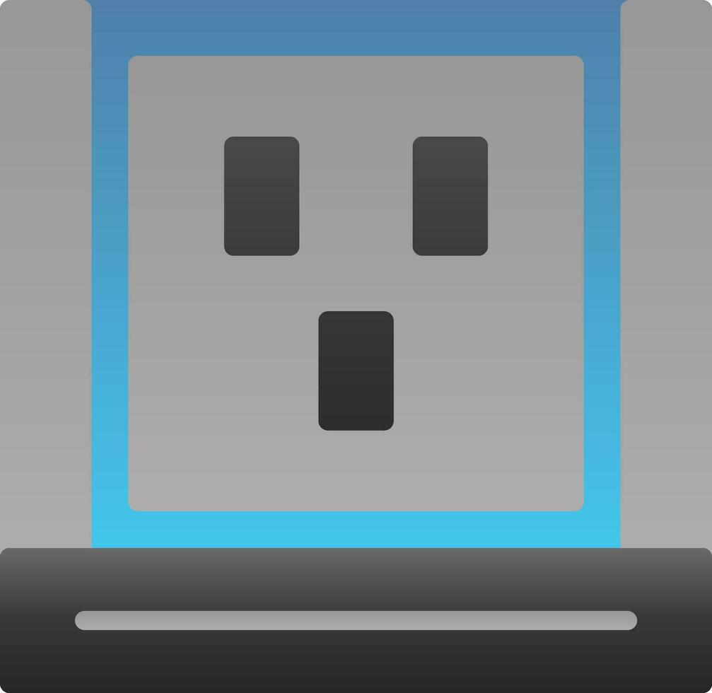 Socket Vector Icon Design