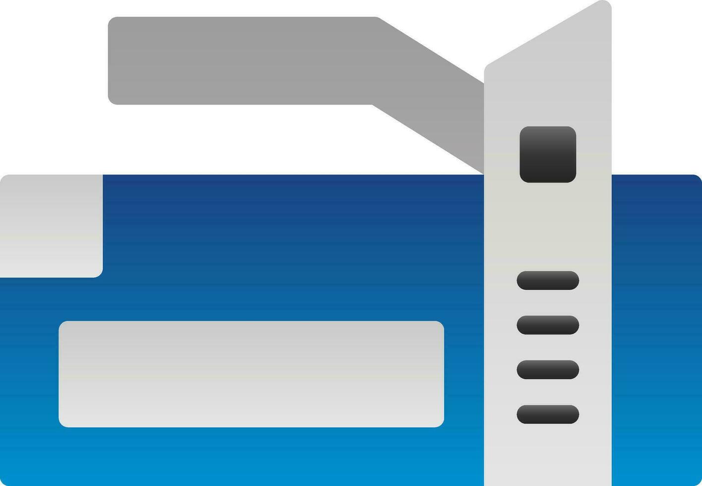 Staple Gun Vector Icon Design
